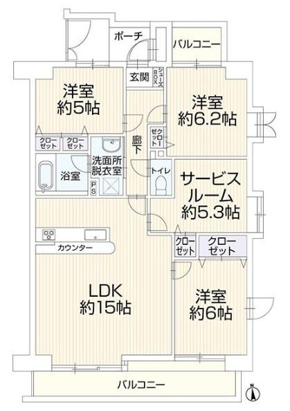 ダイアパレス　パークサイド今