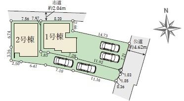 テラシエ岡山市北区舟橋１期　１号棟