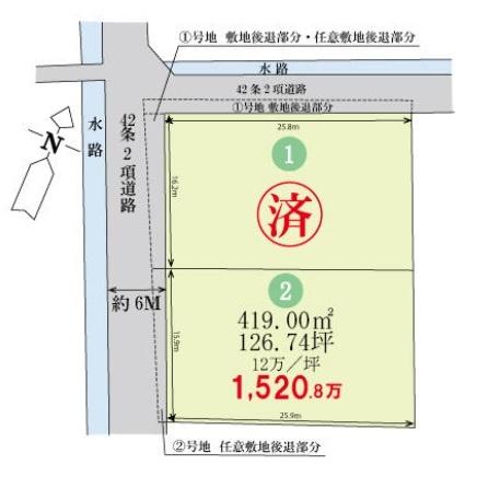 岡山市南区西畦　2号地
