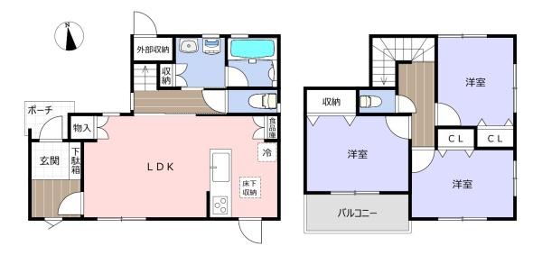 倉敷市福田町福田の中古一戸建て