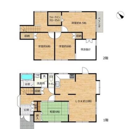 倉敷市中島の中古一戸建て