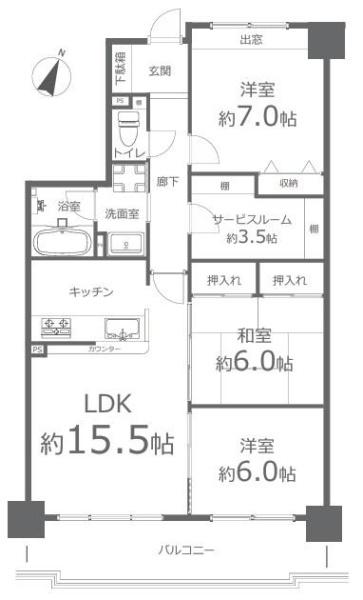 サーパス津高台通り一番館