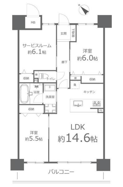 アルファスマート庭瀬駅前