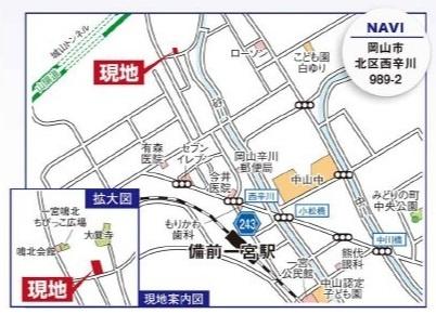 グラファーレ岡山市北区西辛川４期　１号棟