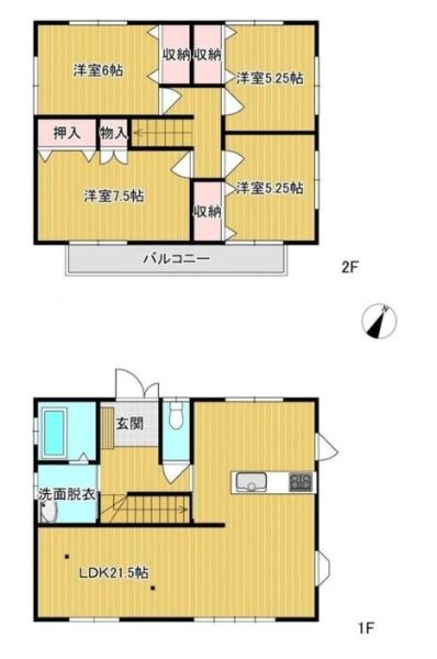 岡山市中区江並の中古一戸建て