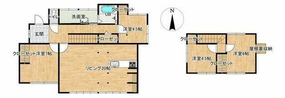 岡山市北区津高の中古一戸建て