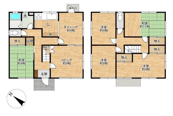 倉敷市林の中古一戸建て