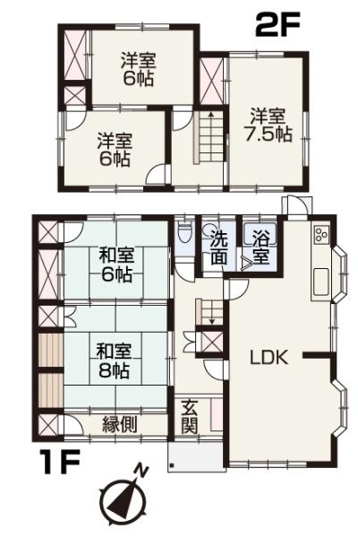 倉敷市船穂町船穂の中古一戸建て