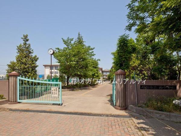 越谷市神明町２丁目の土地(越谷市立西中学校)