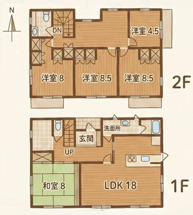 草加市草加２丁目の中古一戸建て