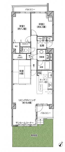 パークフィールドみさとテラ・ウエスト二街区二号館