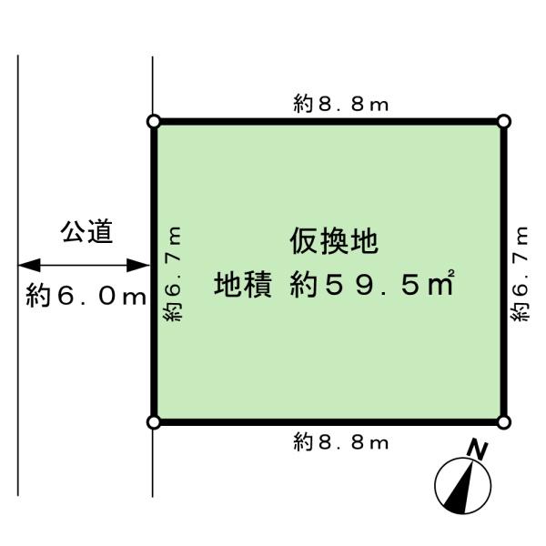 【18日(土)・19日(日)見学可】草加市金明町売地