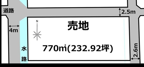 小牧市市之久田１丁目の土地