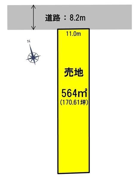 豊山町大字青山字松張　売地