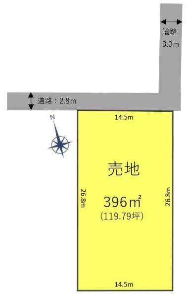 西春日井郡豊山町大字青山字松張の土地