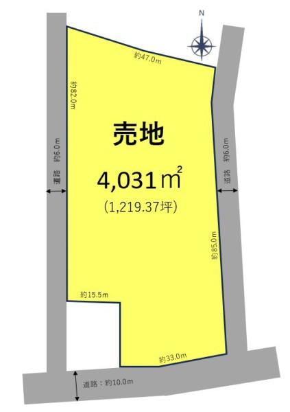 小牧市下小針天神一丁目　売地