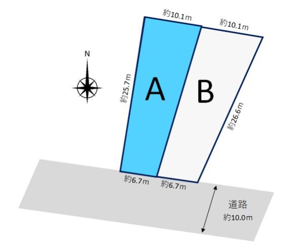 小牧市外堀2丁目　売地