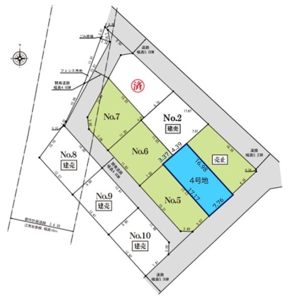 江南市宮後町砂場東　売地