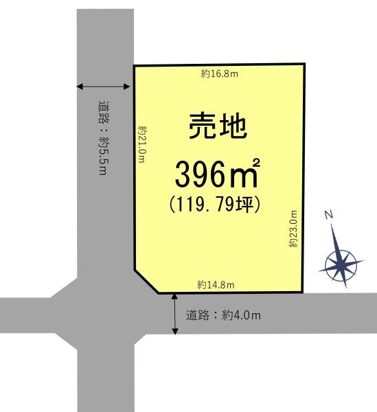 江南市山尻町朝日　売地