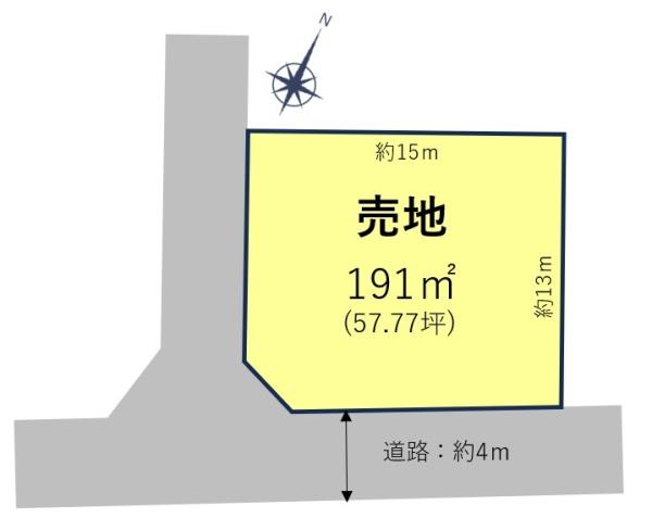 小牧市大字上末字東山　売地