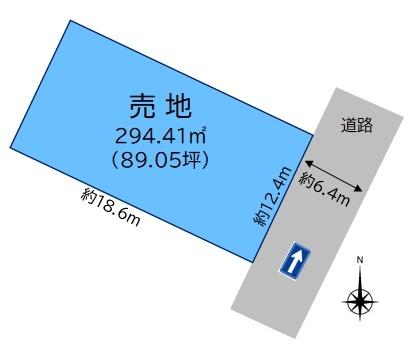 小牧市藤島町　売地