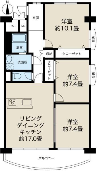 メゾン水無瀬２号棟