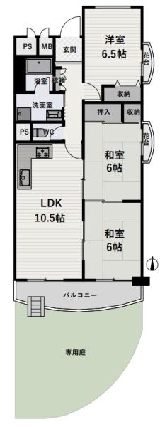 メゾン水無瀬４号棟