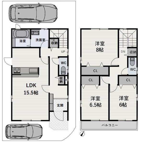 東上牧3丁目　中古戸建