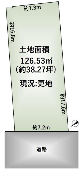桜井１丁目　売土地