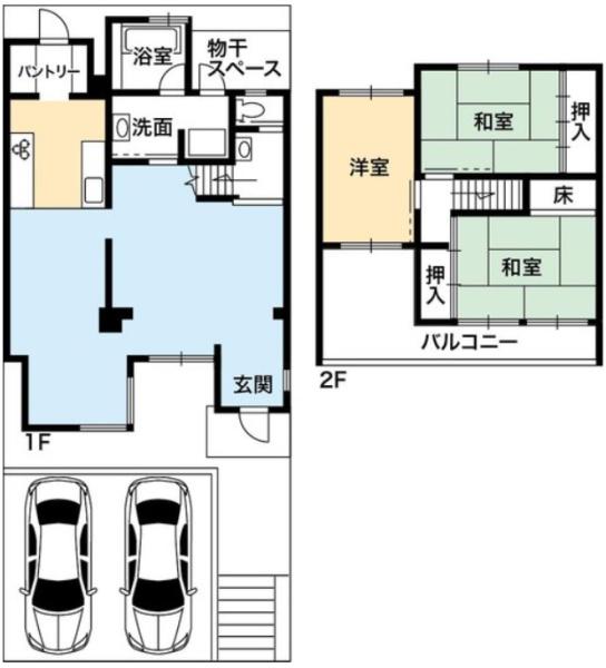 円明寺脇山　リノベーション中古テラスハウス