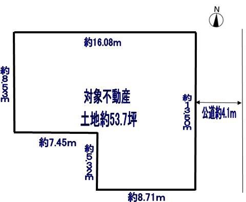 東上牧２丁目　売土地