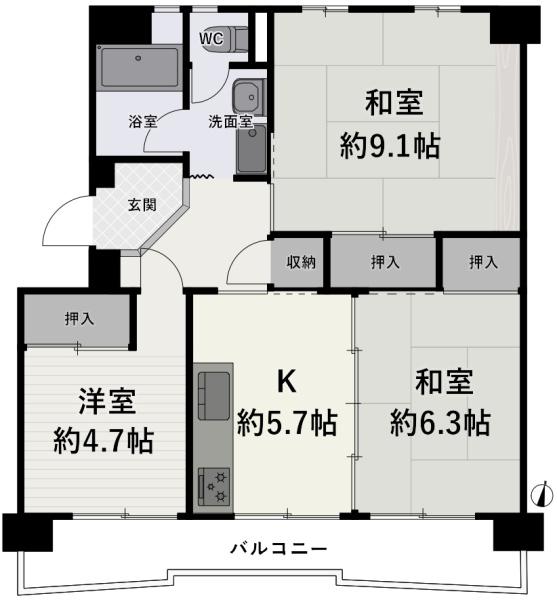 若山台住宅33号棟