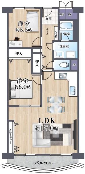 メゾン水無瀬３号棟