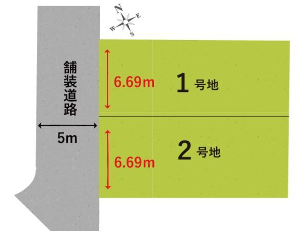 高槻市東上牧３丁目の土地