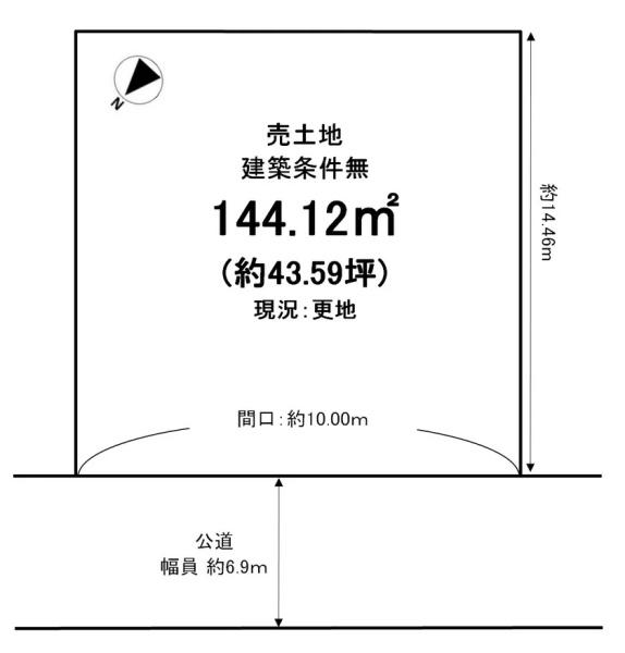 字円明寺小字宝本　売土地