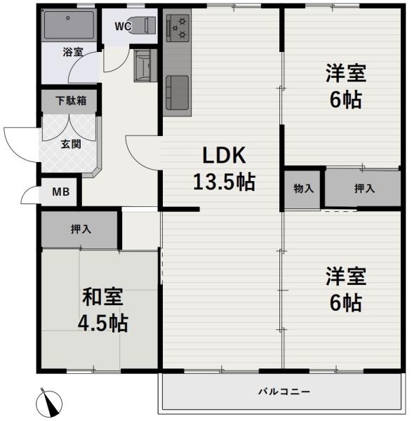 若山台住宅23号棟
