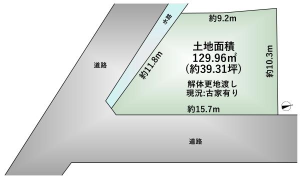 三島郡島本町東大寺３丁目の土地