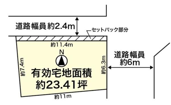 大字下植野小字境野　売土地
