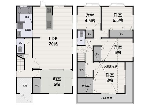 高槻市東上牧３丁目の中古一戸建て