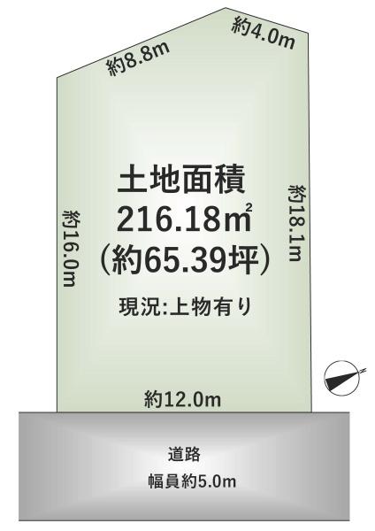 三島郡島本町桜井４丁目の土地