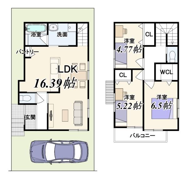 東上牧2丁目(2号地) 建築条件付き土地