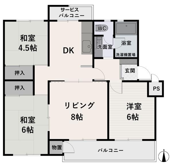 水無瀬青葉ハイツ4号棟