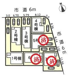 春日井市白山町新築分譲住宅　２号棟