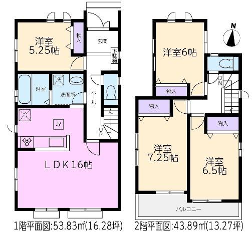 春日井市高山町新築分譲住宅　A号棟