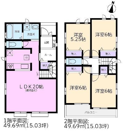 春日井市高山町新築分譲住宅　B号棟