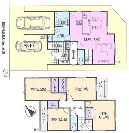 春日井市妙慶町新築分譲住宅　１号棟