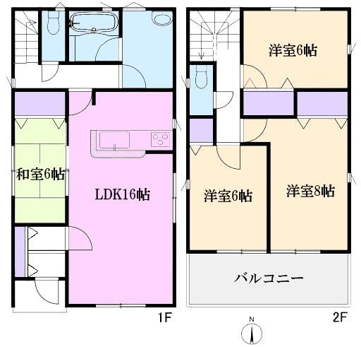 春日井市高森台新築分譲住宅　２号棟