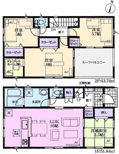 守山区上志段味新築分譲住宅　１号棟