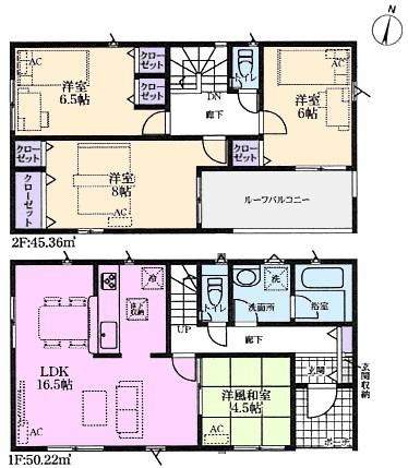 守山区上志段味新築分譲住宅　５号棟