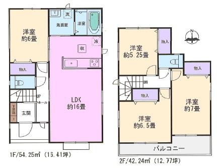 瀬戸市品野町新築分譲住宅　B号棟